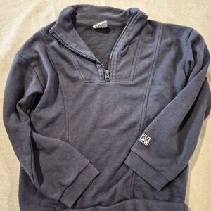 Cotton On Kids Charcoal Half-Zip Hoodie